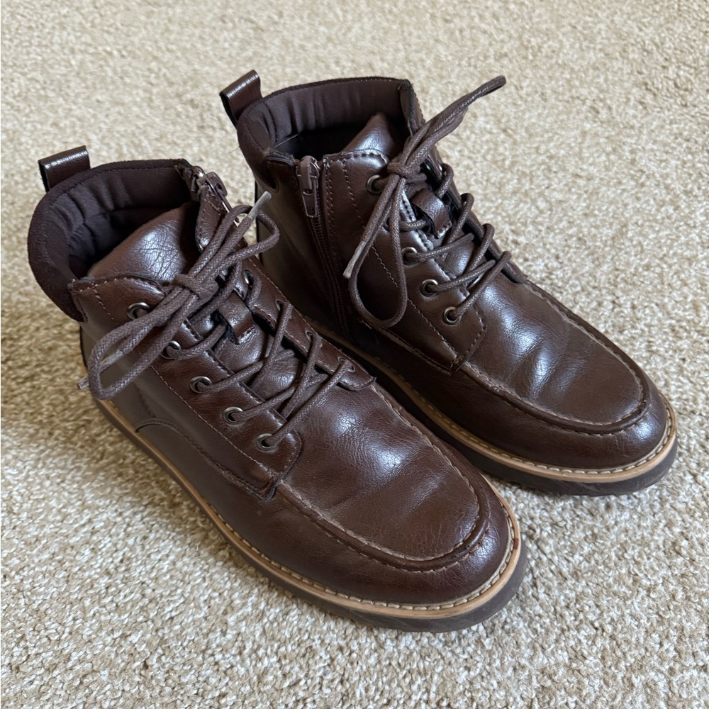 Steve Madden Brown Ankle Boots